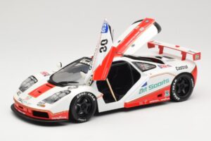 McLaren F1 GTR GT1 #30 West Competition J. Nielsen 1996 UT Models 1:18 39624 Metal - imaginea 2 din 8