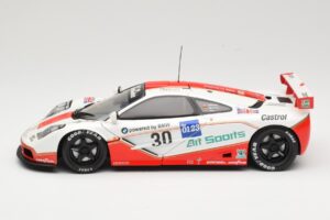 McLaren F1 GTR GT1 #30 West Competition J. Nielsen 1996 UT Models 1:18 39624 Metal - imaginea 4 din 8