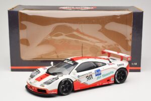 McLaren F1 GTR GT1 #30 West Competition J. Nielsen 1996 UT Models 1:18 39624 Metal - imaginea 8 din 8