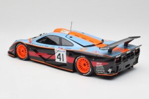 McLaren F1 GTR Gulf #41 P. Gounon / S. Oloffson 24 Hours of Le Mans 1997 Minichamps 1:18 530133741 Metal - imaginea 7 din 8