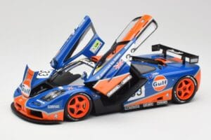 McLaren F1 GTR Gulf Racing #33 S. Bellm / A. Weaver / J. Lehto 24 Hours of Le Mans 1996 Minichamps 1:18 530133633 Metal - imaginea 2 din 8