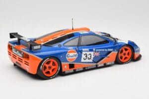 McLaren F1 GTR Gulf Racing #33 S. Bellm / A. Weaver / J. Lehto 24 Hours of Le Mans 1996 Minichamps 1:18 530133633 Metal - imaginea 3 din 8