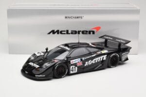 McLaren F1 GTR Gulf Team Davidoff #41 T. Bscher / E. Pirro / R. Capello 24 Hours of Le Mans 1998 Minichamps 1:18 530133841 Me - imaginea 8 din 8