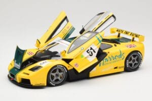 McLaren F1 GTR Harrods Mach One Racing #51 A. Wallace / D. Bell / J. Bell 24 Hours of Le Mans 1995 Minichamps 1:18 530133551  - imaginea 2 din 8