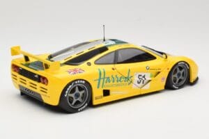 McLaren F1 GTR Harrods Mach One Racing #51 A. Wallace / D. Bell / J. Bell 24 Hours of Le Mans 1995 Minichamps 1:18 530133551  - imaginea 3 din 8