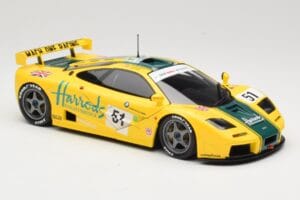 McLaren F1 GTR Harrods Mach One Racing #51 A. Wallace / D. Bell / J. Bell 24 Hours of Le Mans 1995 Minichamps 1:18 530133551  - imaginea 6 din 8