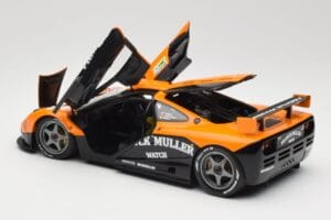 McLaren F1 GTR Kokusai Kaihatsu Racing #53 O. Giroix / J. Sala / P. Deletraz 24 Hours of Le Mans 1996 Minichamps 1:18 5301336 - imaginea 5 din 8