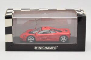 McLaren F1 Roșu Minichamps 1:43 433133438 Metal - imaginea 4 din 4
