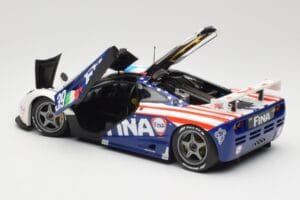McLaren F1 GTR Team Bigazzi #39 N. Piquet / A. Cecotto / D. Sullivan 24 Hours of Le Mans 1996 Minichamps 1:18 530133639 Metal - imaginea 5 din 8