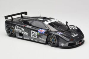 McLaren F1 GTR #59 Ueno Clinic Y. Dalmas / J.J. Lehto / M. Sekiya 24 Hours of Le Mans Winner 1995 Minichamps 1:18 530133559 M - imaginea 6 din 8