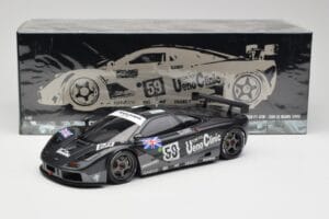McLaren F1 GTR #59 Ueno Clinic Y. Dalmas / J.J. Lehto / M. Sekiya 24 Hours of Le Mans Winner 1995 Minichamps 1:18 530133559 M - imaginea 8 din 8