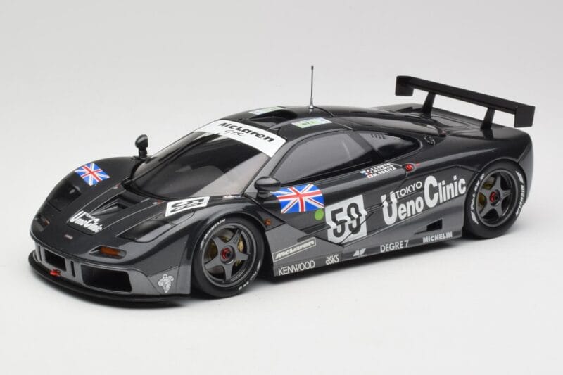 McLaren F1 GTR #59 Ueno Clinic Y. Dalmas / J.J. Lehto / M. Sekiya 24 Hours of Le Mans Winner 1995 Minichamps 1:18 530133559 M
