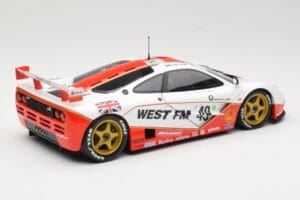 McLaren F1 GTR West Competition #49 J. Nielsen / J. Mass / T. Bscher 24 Hours of Le Mans 1995 Minichamps 1:18 530133549 Metal - imaginea 3 din 8