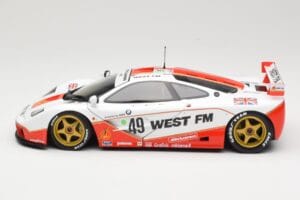 McLaren F1 GTR West Competition #49 J. Nielsen / J. Mass / T. Bscher 24 Hours of Le Mans 1995 Minichamps 1:18 530133549 Metal - imaginea 4 din 8