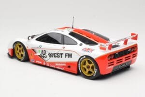 McLaren F1 GTR West Competition #49 J. Nielsen / J. Mass / T. Bscher 24 Hours of Le Mans 1995 Minichamps 1:18 530133549 Metal - imaginea 7 din 8
