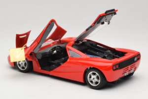 McLaren F1 High Mirror Light Red Guiloy 1:18 67505 Metal - imaginea 5 din 8