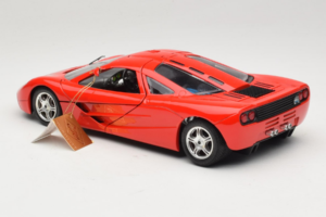 McLaren F1 High Mirror Light Red Guiloy 1:18 67505 Metal - imaginea 7 din 8