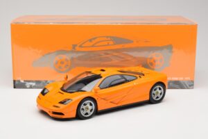 McLaren F1 Portocaliu Minichamps 1:18 530133421 Metal - imaginea 8 din 8