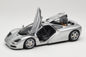 McLaren F1 Argintiu UT Models 1:18 530133180-R1 Metal - imaginea 2 din 8