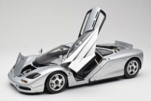 McLaren F1 Argintiu Minichamps 1:12 530133129 Metal - imaginea 2 din 8