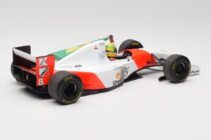 McLaren MP4/8 Ford #8 A. Senna Winner Australian GP 1993 Minichamps 1:18 540933838 Metal - imaginea 2 din 7