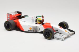 McLaren MP4/8 Ford #8 A. Senna Winner Australian GP 1993 Minichamps 1:18 540933838 Metal - imaginea 5 din 7