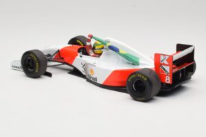 McLaren MP4/8 Ford #8 A. Senna Winner Australian GP 1993 Minichamps 1:18 540933838 Metal - imaginea 6 din 7