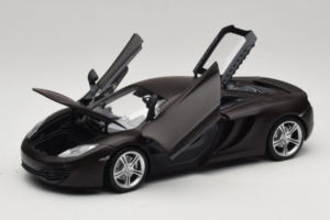 McLaren MP4-12C Matt Black Minichamps 1:18 110133021 Metal - imaginea 2 din 8