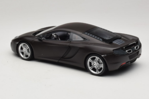 McLaren MP4-12C Matt Black Minichamps 1:18 110133021 Metal - imaginea 7 din 8