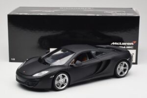McLaren MP4-12C Matt Satellite Gri Minichamps 1:18 110133024 Metal - imaginea 8 din 8