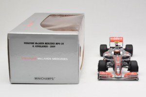 McLaren MP4-24 Mercedes #2 H. Kovalainen F1 2009 Minichamps 1:18 503091802 Metal - imaginea 6 din 7
