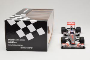 McLaren MP4-27 Mercedes #3 J. Button Vodafone McLaren Showcar F1 2012 Minichamps 1:18 530121873 Metal - imaginea 7 din 7