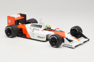 McLaren MP4/4 Honda #12 A. Senna Marlboro McLaren F1 World Champion 1988 Minichamps 1:18 540881812 Metal - imaginea 4 din 7