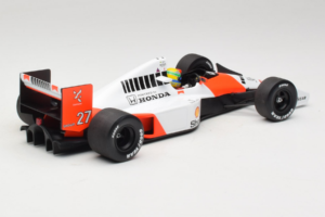 McLaren MP4/5B Honda #27 A. Senna Marlboro McLaren F1 World Champion 1990 Minichamps 1:18 540901827 Metal - imaginea 2 din 7