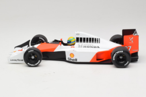 McLaren MP4/5B Honda #27 A. Senna Marlboro McLaren F1 World Champion 1990 Minichamps 1:18 540901827 Metal - imaginea 3 din 7