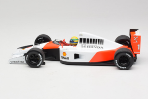 McLaren MP4/6 Honda #1 A. Senna Marlboro McLaren F1 World Champion 1991 Minichamps 1:18 540911801 Metal - imaginea 3 din 7