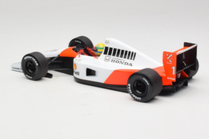 McLaren MP4/6 Honda #1 A. Senna Marlboro McLaren F1 World Champion 1991 Minichamps 1:18 540911801 Metal - imaginea 5 din 7