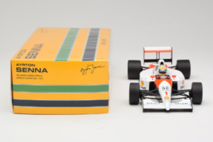 McLaren MP4/6 Honda #1 A. Senna Marlboro McLaren F1 World Champion 1991 Minichamps 1:18 540911801 Metal - imaginea 6 din 7
