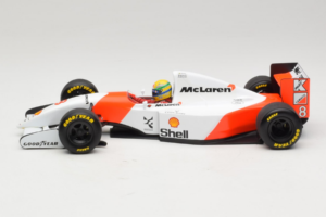 McLaren MP4/8 Ford #8 A. Senna Marlboro McLaren 1993 Minichamps 1:18 540931808 Metal - imaginea 3 din 7