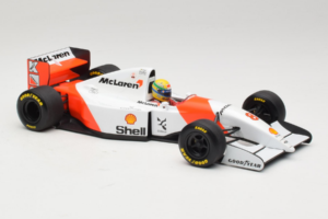 McLaren MP4/8 Ford #8 A. Senna Marlboro McLaren 1993 Minichamps 1:18 540931808 Metal - imaginea 4 din 7