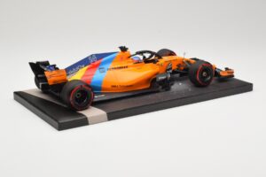 McLaren MCL33 Renault #14 F. Alonso Last F1 Race Abu Dhabi GP 2018 Minichamps 1:18 537183914 Metal - imaginea 3 din 6
