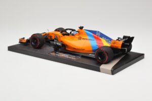 McLaren MCL33 Renault #14 F. Alonso Last F1 Race Abu Dhabi GP 2018 Minichamps 1:18 537183914 Metal - imaginea 5 din 6