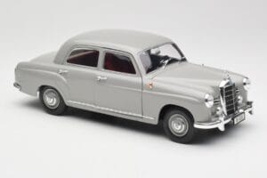 Mercedes 180 W120 Ponton Graphite Grey Revell 1:18 08974 Metal - imaginea 6 din 8