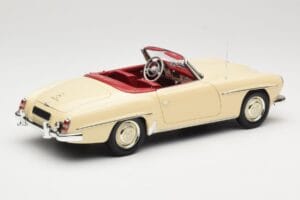 Mercedes 190 SL W121 Bej Minichamps 1:18 103037034 Metal - imaginea 3 din 8
