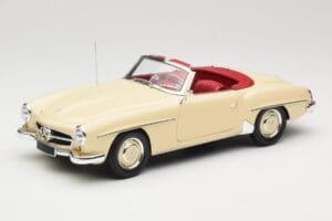 Mercedes 190 SL W121 Bej Minichamps 1:18 103037034 Metal