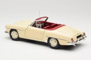 Mercedes 190 SL W121 Bej Minichamps 1:18 103037034 Metal - imaginea 7 din 8