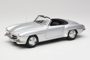 Mercedes 190 SL W121 Argintiu Gri Minichamps 1:18 100037031 Metal