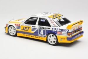Mercedes 190E 2.5-16 EVO 1 W201 Team MS-Jet #4 R. Asch DTM 1989 Minichamps 1:18 155893604 Metal - imaginea 5 din 6