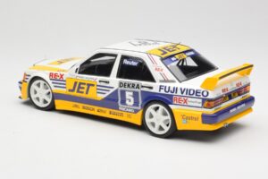 Mercedes 190E 2.5-16 EVO 1 W201 Team MS-Jet #5 M. Reuter DTM 1989 Minichamps 1:18 155893605 Metal - imaginea 5 din 6