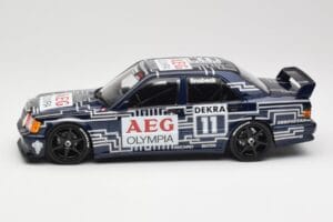 Mercedes 190E 2.5-16 EVO 1 W201 Team Snobeck #11 D. Snobeck DTM 1989 Minichamps 1:18 155893611 Metal - imaginea 3 din 6